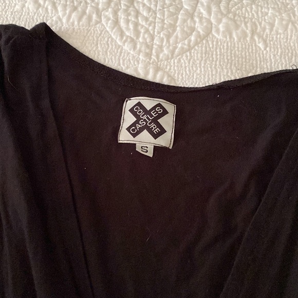 Black Ruffle Romper - Picture 4 of 4